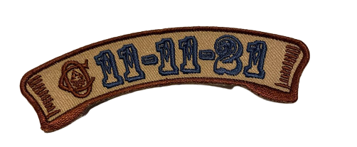 Embleem 11-11 kies het jaartal uit die je wenst