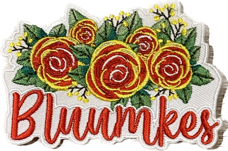 bluumkes embleem bloemen print