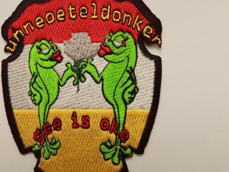 Embleem borduur Oeteldonk, Gee is Oke - Afbeelding 2