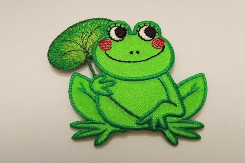 Embleem borduur Oeteldonk, Oetel met blad, van Keinds af Aon,