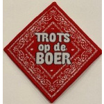 embleem trots op de boer