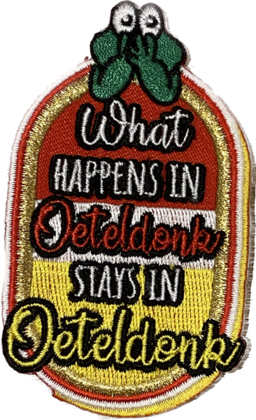 Embleem - What happens in Oeteldonk stays in Oeteldonk