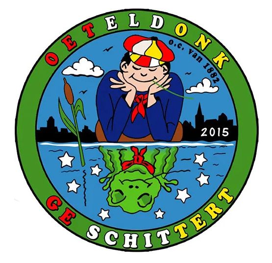 Jaarembleem borduur, Oeteldonk Ge Schittert 2015
