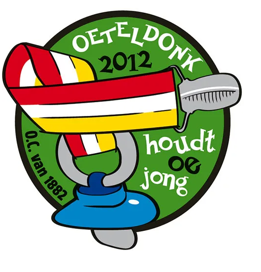 Jaarembleem, Oeteldonk Houdt oe jong 2012