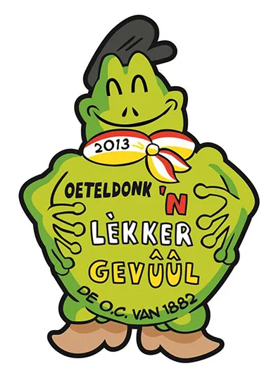 Jaarembleem, Oeteldonk 'n lèkker gevûûl 2013