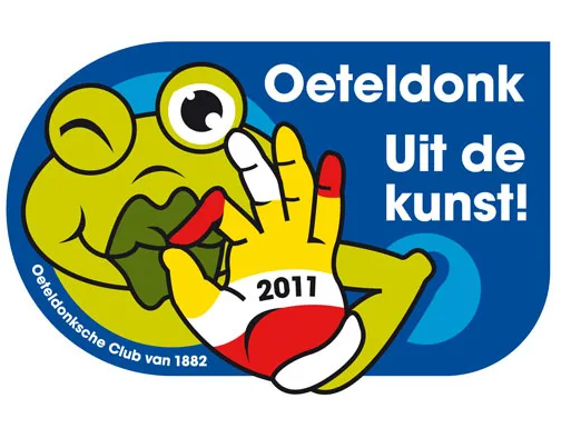 Jaarembleem, Oeteldonk Uit de kunst! 2011