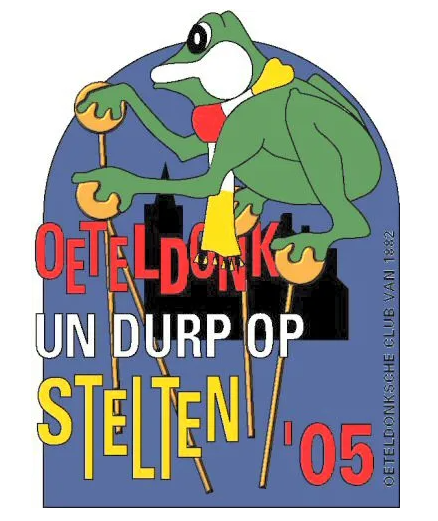 Jaarembleem, Oeteldonk un dorp op stelten 2005
