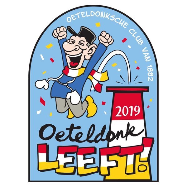 Oeteldonk Leeft embleem 2019