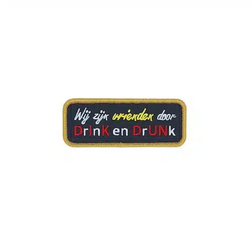 Embleem Drink en Drunk