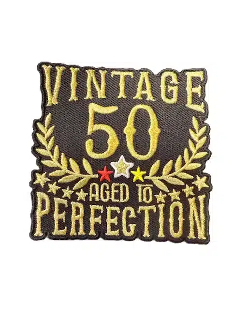vintage-50-age-to-perfection-embleem