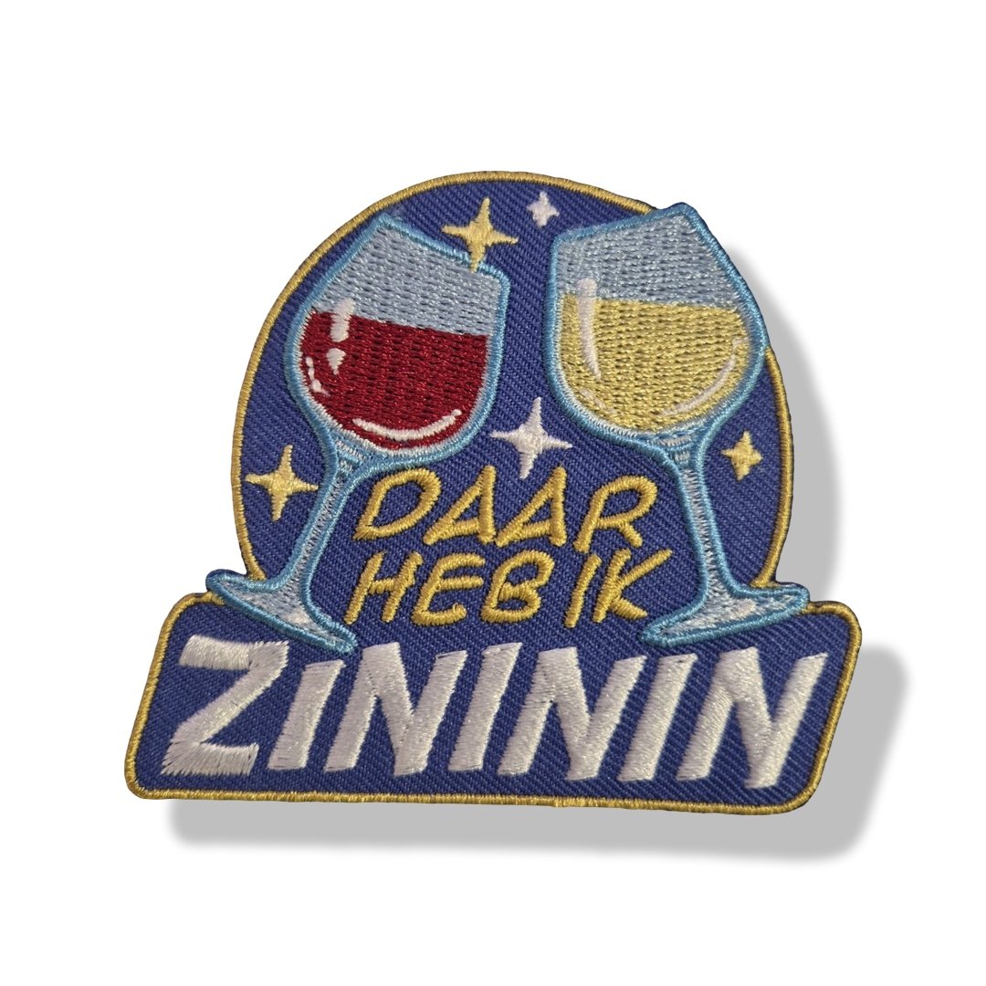 Embleem Daar heb ik Zininin