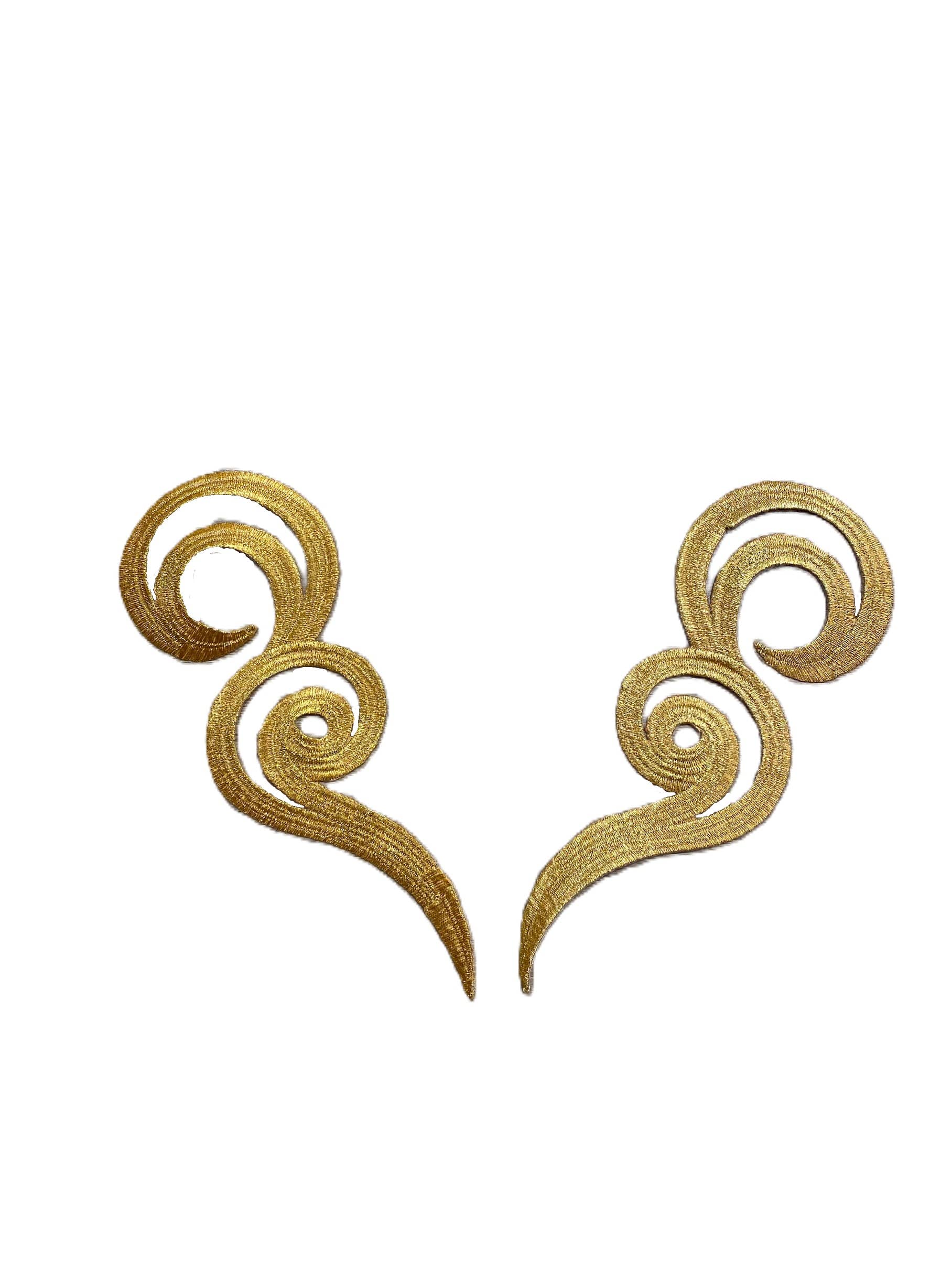 Embleem - Krullen Goud