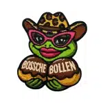 Oeteldonk-Embleem-Bossche-Bollen-Meske cowboy hoed