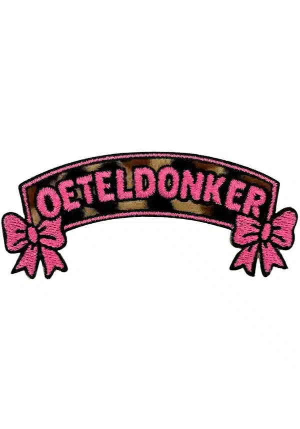 Embleem - Oeteldonker panter boog, in 2 maten - Afbeelding 2