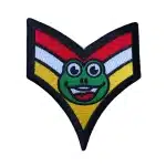 Oeteldonk-Emblemen-Schouder-Militairstrepen-Oetel Kikker-