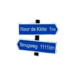 pinnek naor de klote terugweg