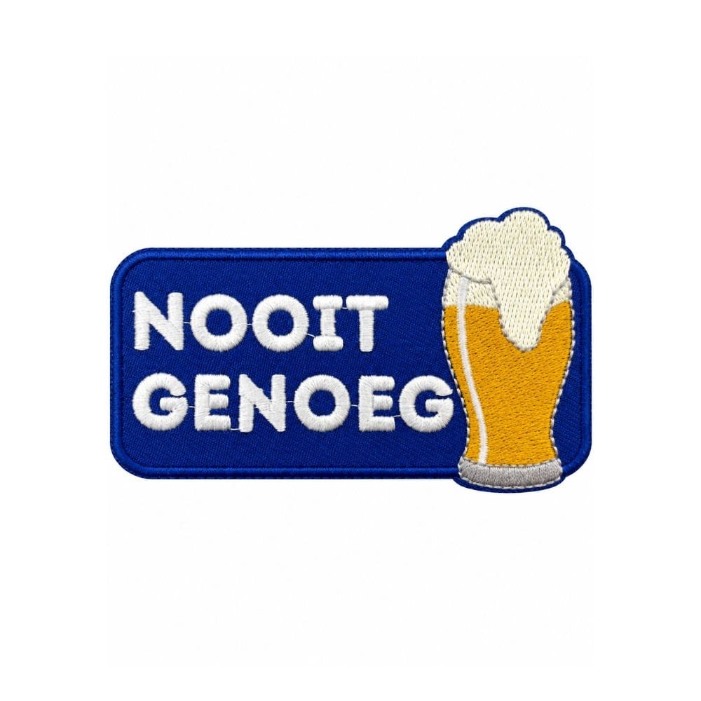 Embleem-nooit-genoeg