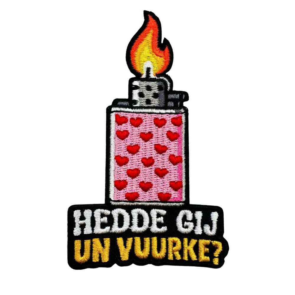 hedde gij een vuurke embleem
